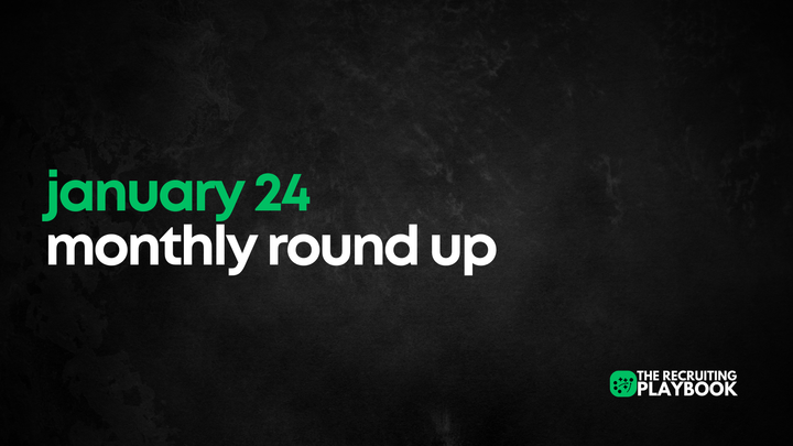 January 24: Monthly Round Up