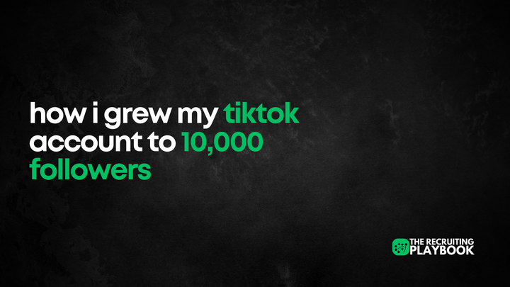 How I Grew My TikTok Account To 10,000 Followers